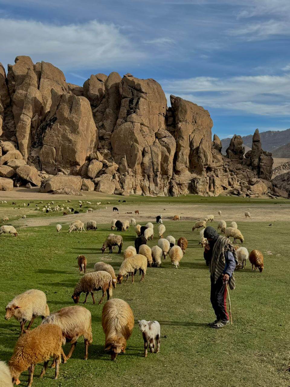Mountain landscape Of Siroua in Morocco's Anti Atlas Mountains