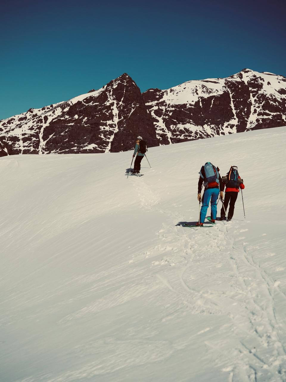 Ski touring in the High Atlas Mountains of Morocco