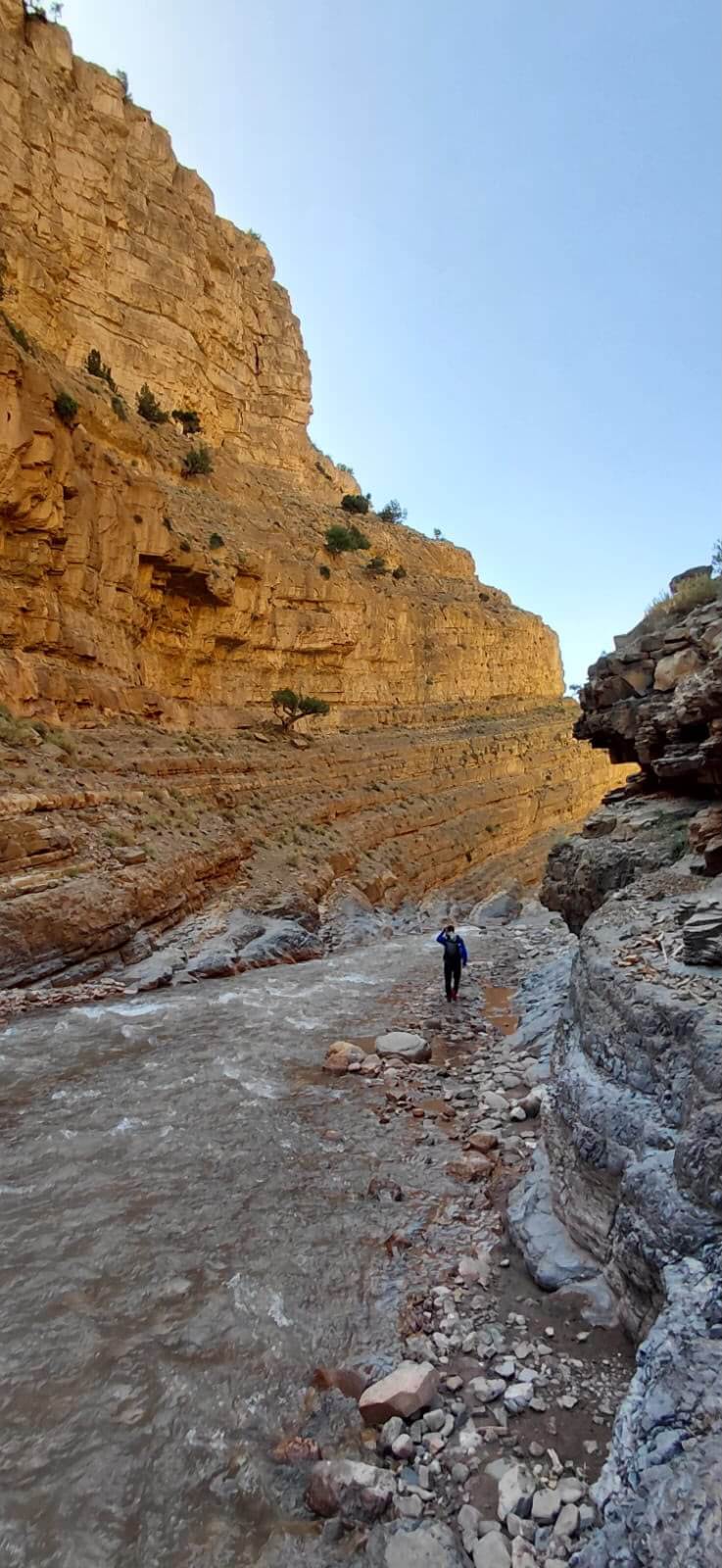 M'Goun Gorges carved through the High Atlas Mountains of Morocco
